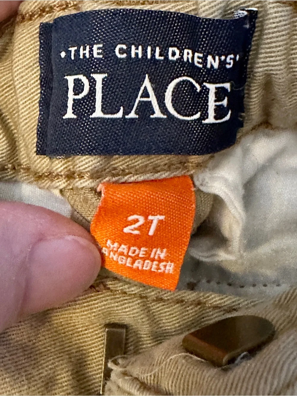 The Children's Place Tan Chino Pants